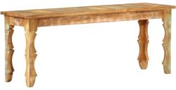 vidaXL Bancă solidă din lemn reciclat, 110x35x45 cm (286485) - vidaxl