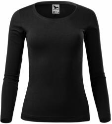 MALFINI Női hosszú ujjú póló Fit-T Long Sleeve - Fekete | XS (1690112)