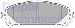 DELPHI set placute frana, frana disc DELPHI LP2201 (LP2201)