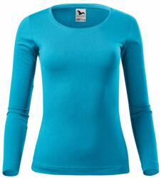 MALFINI Tricou femei cu mâneci lungi Fit-T Long Sleeve - Turcoaz | 2XL (1694417)