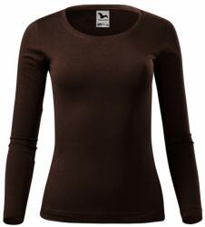 MALFINI Tricou femei cu mâneci lungi Fit-T Long Sleeve - Cafeniu | 2XL (1692717)