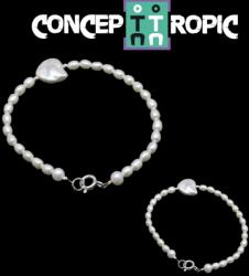  Bratara Perle de Cultura Diametru 55 mm - Neregulat 4-5 x 4-5 mm - Accesorii Argint 925