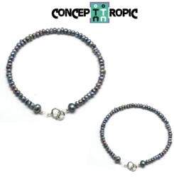  Bratara Perle de Cultura Diametru 55 mm - Neregulat 2-4 x 3-4 mm - Accesorii Argint 925