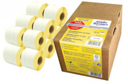 Avery Zweckform No. AS0722420 fehér színű 54 x 101 mm méretű, nyomtatható öntapadós tekercses csomag címke, permanens ragasztóval - kiszerelés: 220 címke / tekercs, 12 tekercs / doboz