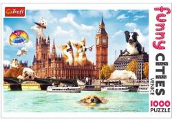 Trefl Crazy Cities - Kutyák Londonban 1000 db-os (10596)