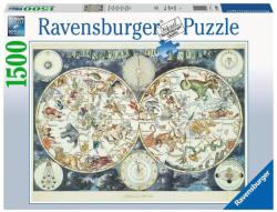 Ravensburger Térkép fantasztikus állatokkal 1500 db-os (16003)