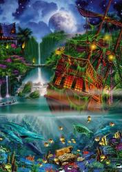 Schmidt Spiele Sunken treasure, John Enright 1000 db-os (59685)
