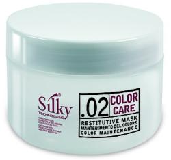 Silky Color Care színvédő újraépítő pakolás festett hajra 250 ml