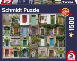 Schmidt Spiele Puzzle Collage - Doors 1500 db-os (58950)