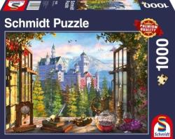 Schmidt Spiele Davison - A mesevár megtekintése 1000 db-os (58386)