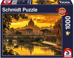 Schmidt Spiele Arany fény Róma felett 1000 db-os (58393)
