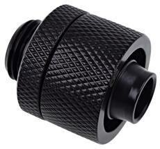 Alphacool Fiting compresie Alphacool Eiszapfen 16/10mm - Deep Black, 17232