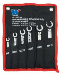 Welzh Werkzeug 2483-WW fékcsőkulcs készlet, metrikus, 6 részes (2483-WW)