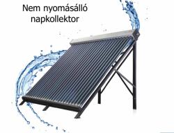 NEW ENERGY 15 csöves nem nyomásálló vákuumcsöves napkollektor 6 év garancia! átfolyós kollektor 15 db vákuumcső Nagyon jó ár - érték arány (NAPKOLLEKTOR_SC-V_15_SID)