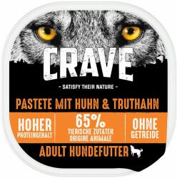Crave Crave Adult Dog Pate Pachet economic - 7 x 150 g Miel & vită