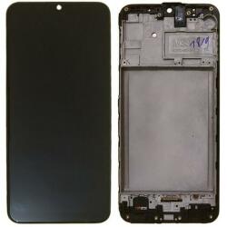 NBA001LCD1007723 Samsung Galaxy M30s fekete OEM LCD kijelző érintővel kerettel, előlap (NBA001LCD1007723)