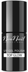 NeoNail Professional Top coat pentru gel-lac, lucios - NeoNail Professional Top Glow Silver