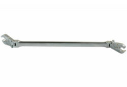 Laser Tools LAS-7382 kétoldali csuklós, extra hosszú, racsnis fékcsőkulcs, 12 x 13 mm (LAS-7382)