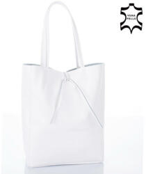 Fairy Valódi bőr női táska fehér színben S7080 White (S7080_White)