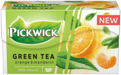 Pickwick mandarinízű zöld tea narancshéjjal 20 filter 30 g