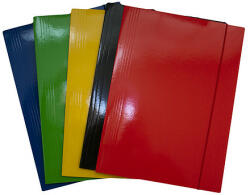 Fornax gumis mappa A4 kék fényes karton 400 gr. 400982