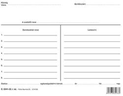  Gondozottak tasakja 220x160 mm C. 3341-22