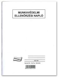 Munkavédelmi ellenőrzési napló (48 oldal) D. E. 953