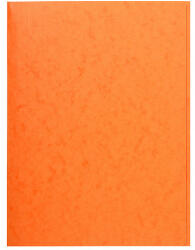 Exacompta pólyás dosszié A4 prespán karton narancs 400 gr. környezetbarát