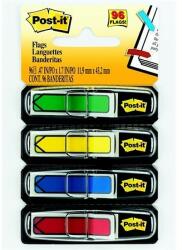 3M Post-it jelölő nyíl 11, 9x43, 2 mm átlátszó adagolóval 4x24 lap 684ARR4