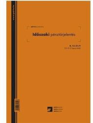 Időszaki pénztárjelentés A4 25x2 lapos B. 13-20/UJ