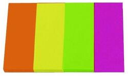 Jelölőlapok 20x50 mm vegyes neon színek 4x40 lap No. 5670-39