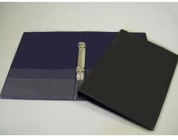  Gyűrűskönyv PVC A5 2 gyűrűs 20 mm fekete