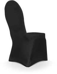 PartyDeco Husă scaun elastică - neagră