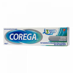 Corega Erős Rögzítés ízmentes műfogsorrögzítő krém 40 g