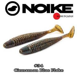 NOIKE Shad NOIKE Ninja 4'', 10.2cm, 5.2g, 34 Cinnamon Blue Fish, 6buc/plic (NOIK-NINJ4-34)