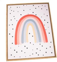 4-Home Tablou pe pânză înrămat Rainbow, 40 x 50 cm