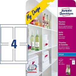 Avery-Zweckform My Design MD4001 nyomtatható borosüveg címke fotó minőségű 5ív/csomag