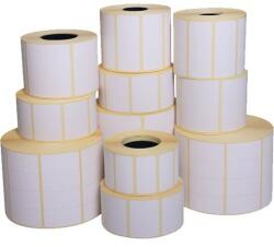  40x40mm öntapadó papír címke cséve átmérő 40mm 1000db /tekercs - dellaprint