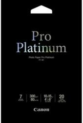 Canon PT-101 10x15 Pro Platinum fényes inkjet fotópapír 300gr. 20 ív 2768B013