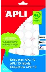APLI etikett 13 mm kör kézzel írható 770 etikett/csomag