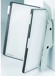 Tarifold Design bemutatótábla tartó fali A4 10db bemutatótáblával pasztell TF71430