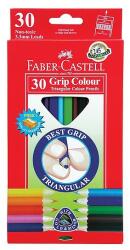 Faber-Castell Grip Jumbo színesceruza készlet 30db-os vastag háromszög környezetbarát