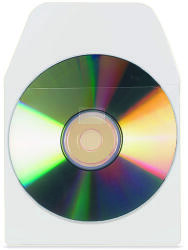 3L CD tartó tasak öntapadó műanyag 10db/csomag No. 6832-10