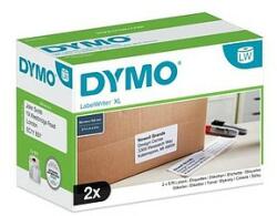 DYMO LabelWriter etikett 4XL nyomtatóhoz 102x59mm 2x575db-os 2 tekercs/doboz S0947420