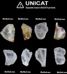 Cristal Natural Fenacit - Phenacite Brut - 15-19 x 10-12 x 3-6 mm - ( S )