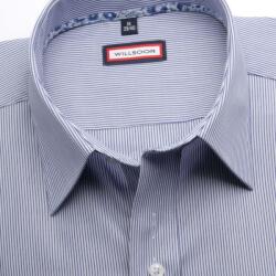 Willsoor pentru bărbați tricouri subțire potrivi în albastru culoare cu benzi (înălțime 176-182) 5457