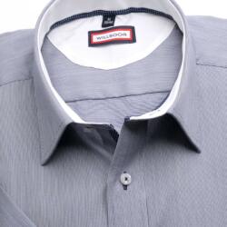 Willsoor pentru bărbați subțire potrivi tricouri (înălțime 176-182) 6463 cu scurt maneca în gri culoare