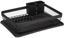 5five Simple Smart Scurgator vase Mojy, otel, negru, 43 x 32 x 13.5 cm Uscator vase