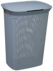 5five Simple Smart Cos rufe Scandi, plastic, gri, 57 litri, 46x35x61.5 cm