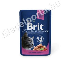 Brit Premium Cat Salmon & Trout 24x100 g 2.4 kg